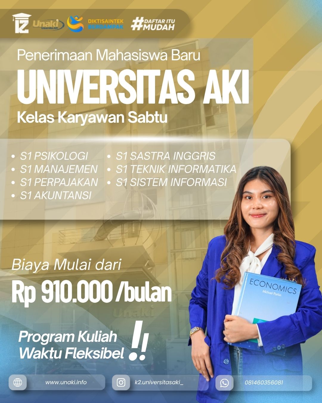Kuliah Kelas Karyawan Sabtu Universitas AKI