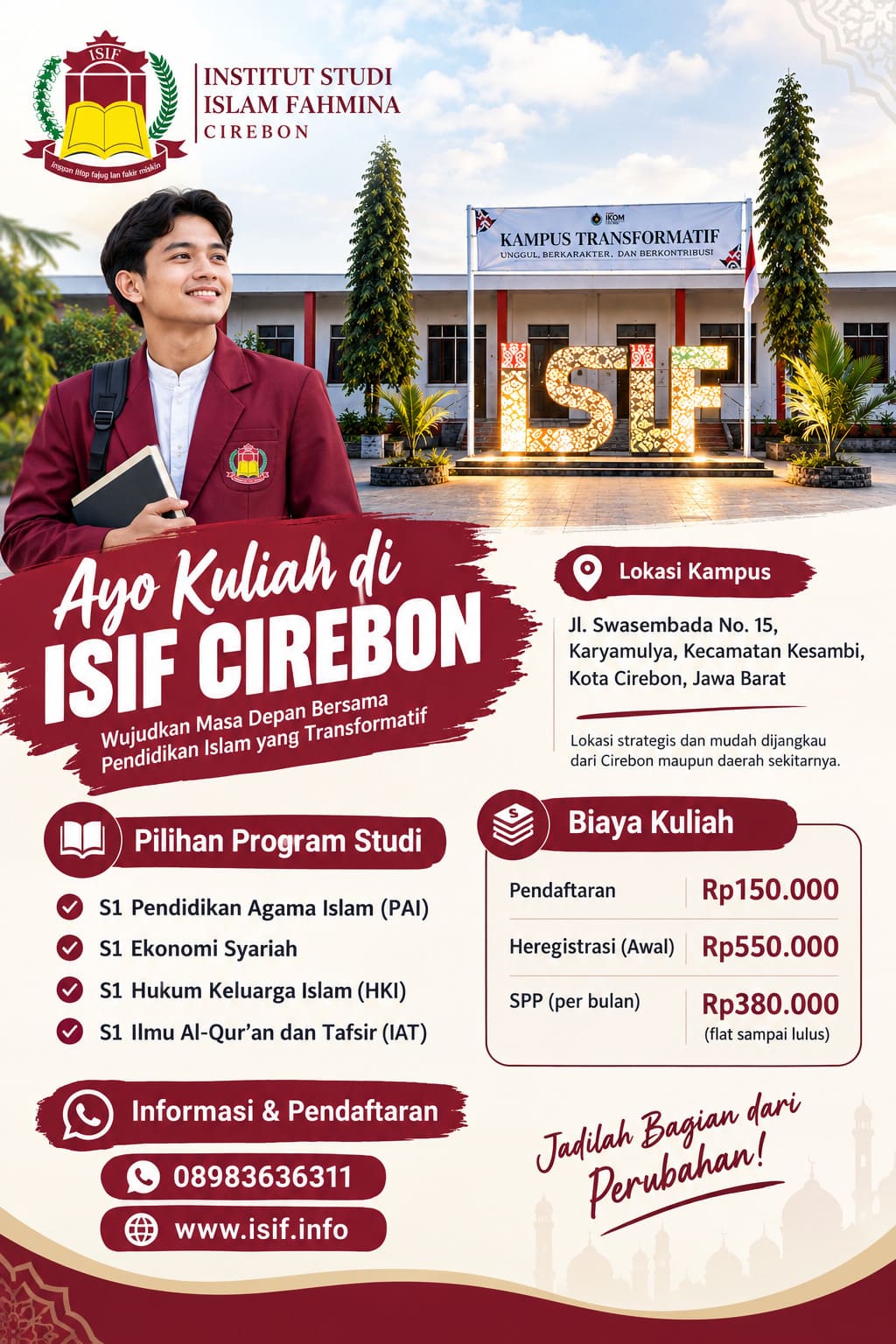 Lokasi Kampus Institut Studi Islam Fahmina