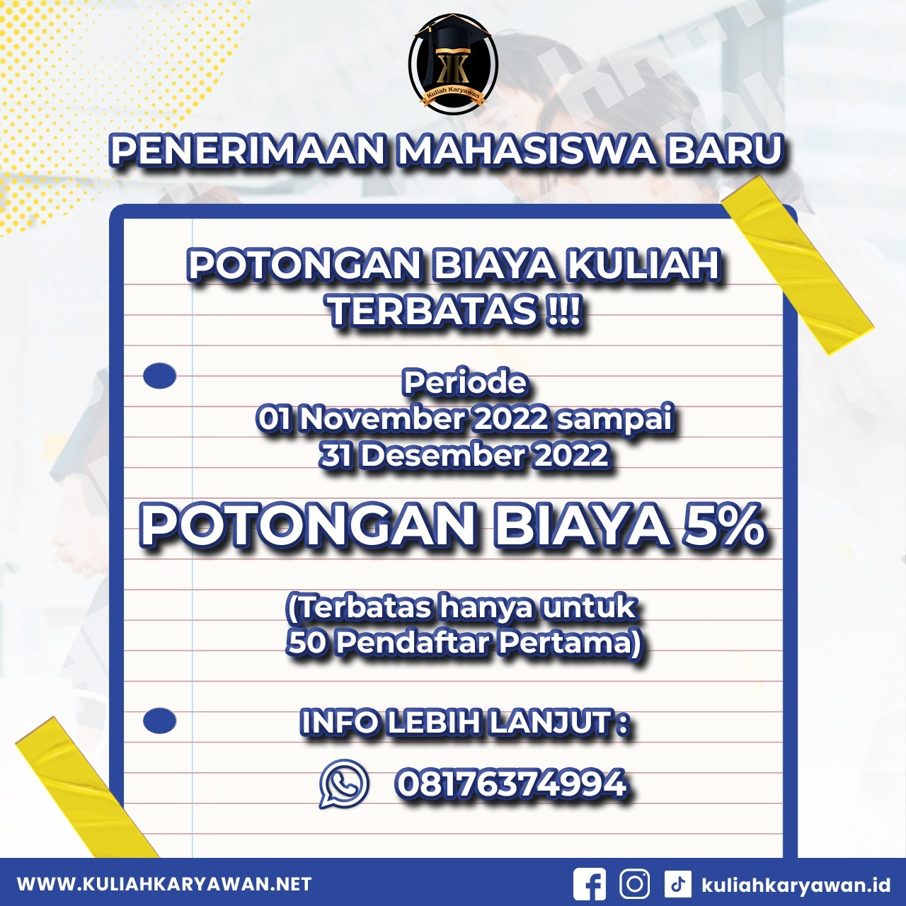 Kuliah Kampus Kelas Karyawan UWI