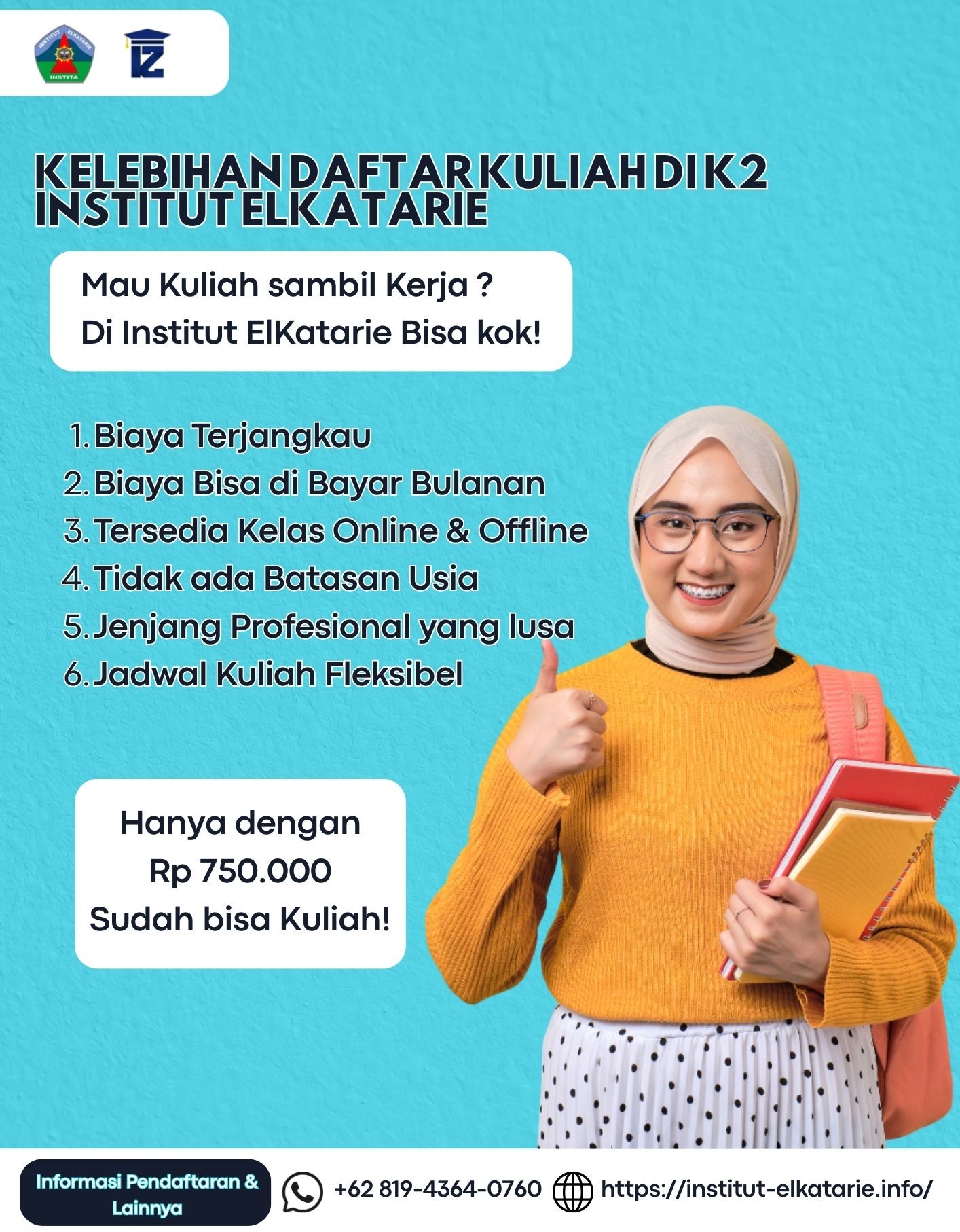 Program Kuliah Karyawan Biaya Terjangkau di Institut ElKatarie