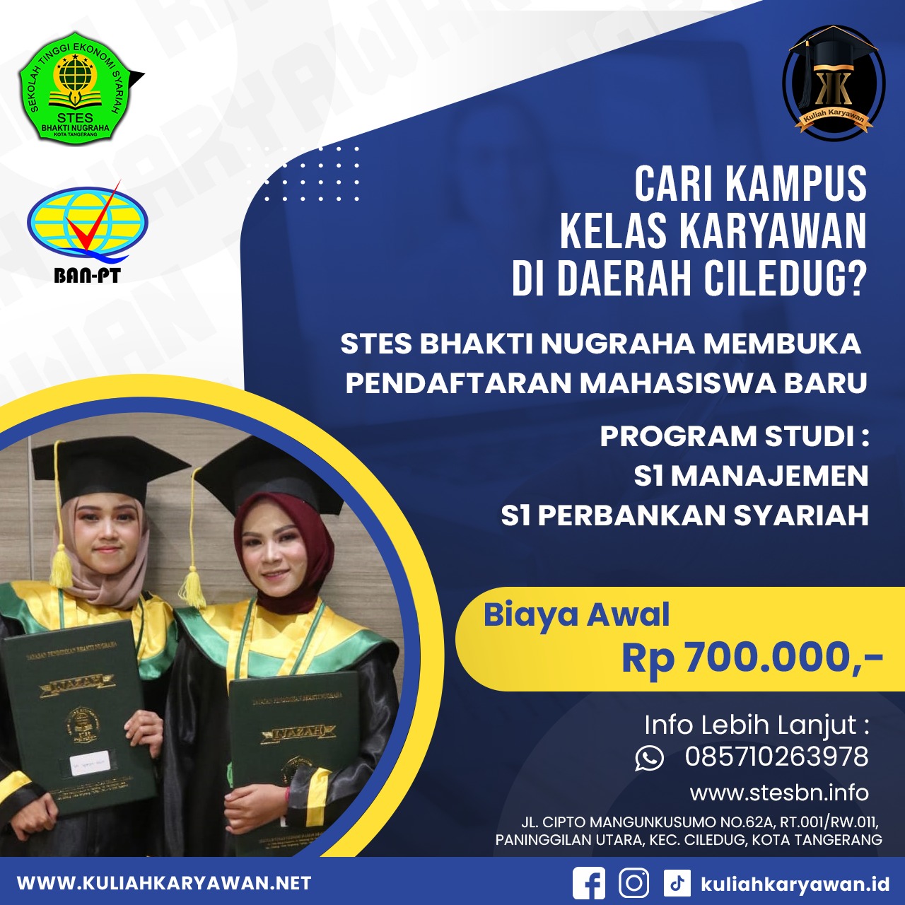 Kampus Kelas Karyawan Dekat CBD Ciledug