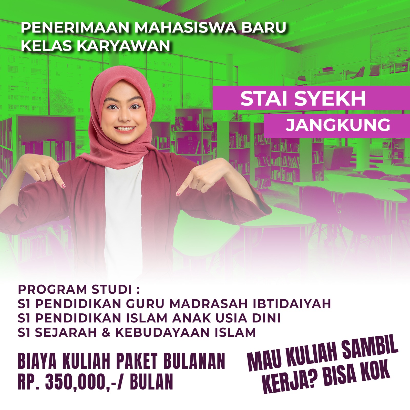 Lokasi Kuliah Karyawan Kampus STAI Syekh Jangkung Pati