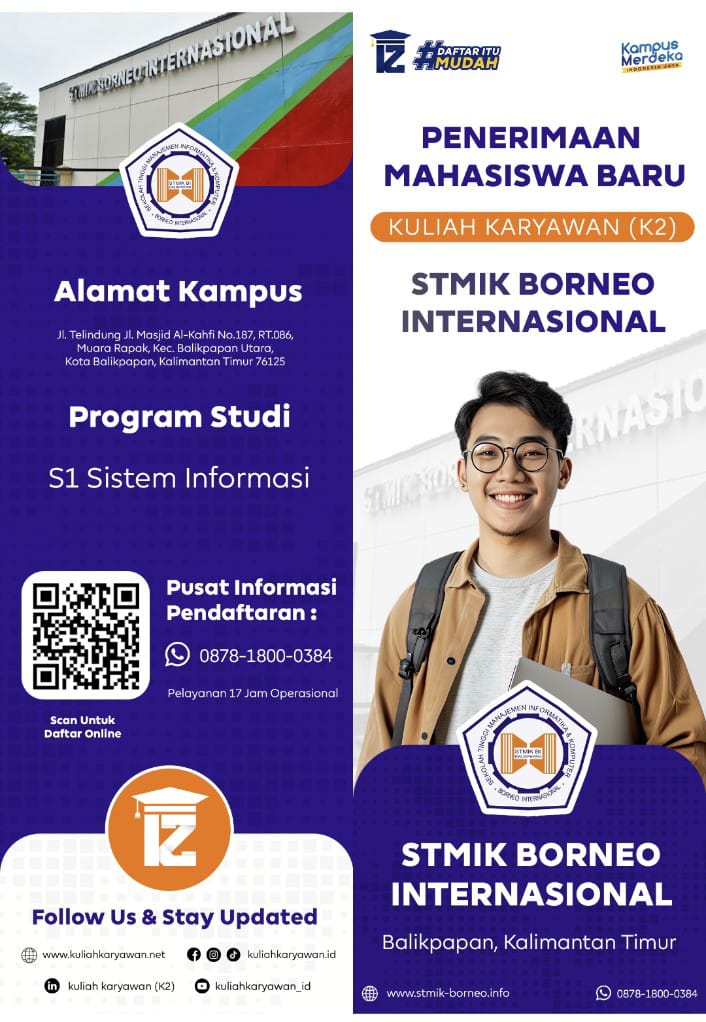 PROGRAM STUDI STMIK BORNEO INTERNASIONAL BALIKPAPAN