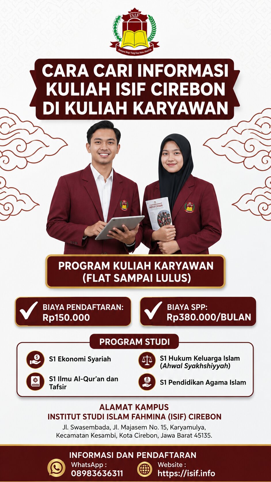 Cara Cari Informasi Kuliah ISIF Cirebon di Kuliah Karyawan