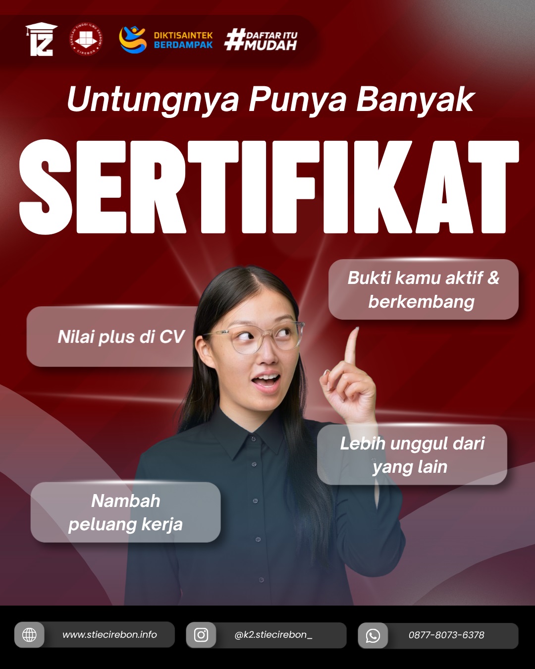 Untungnya Punya Banyak Sertifikat