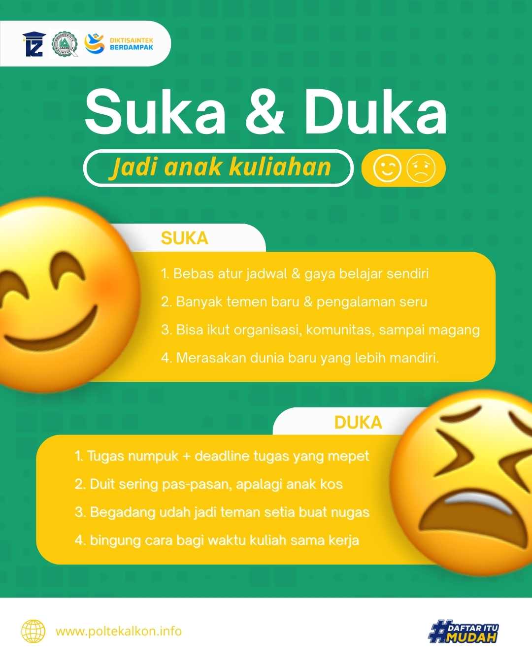 Suka dan Duka Kuliah Tidak Menghalangi Karier di Kelas Karyawan Politeknik Alkon Kalimantan