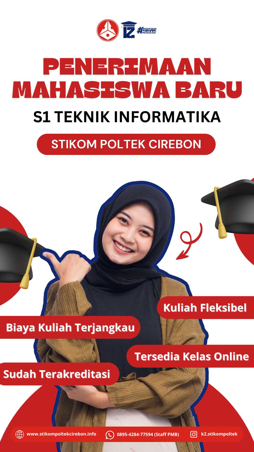 Kuliah kelas karyawan jurusan Teknik Informatika STIKOM Poltek Cirebon