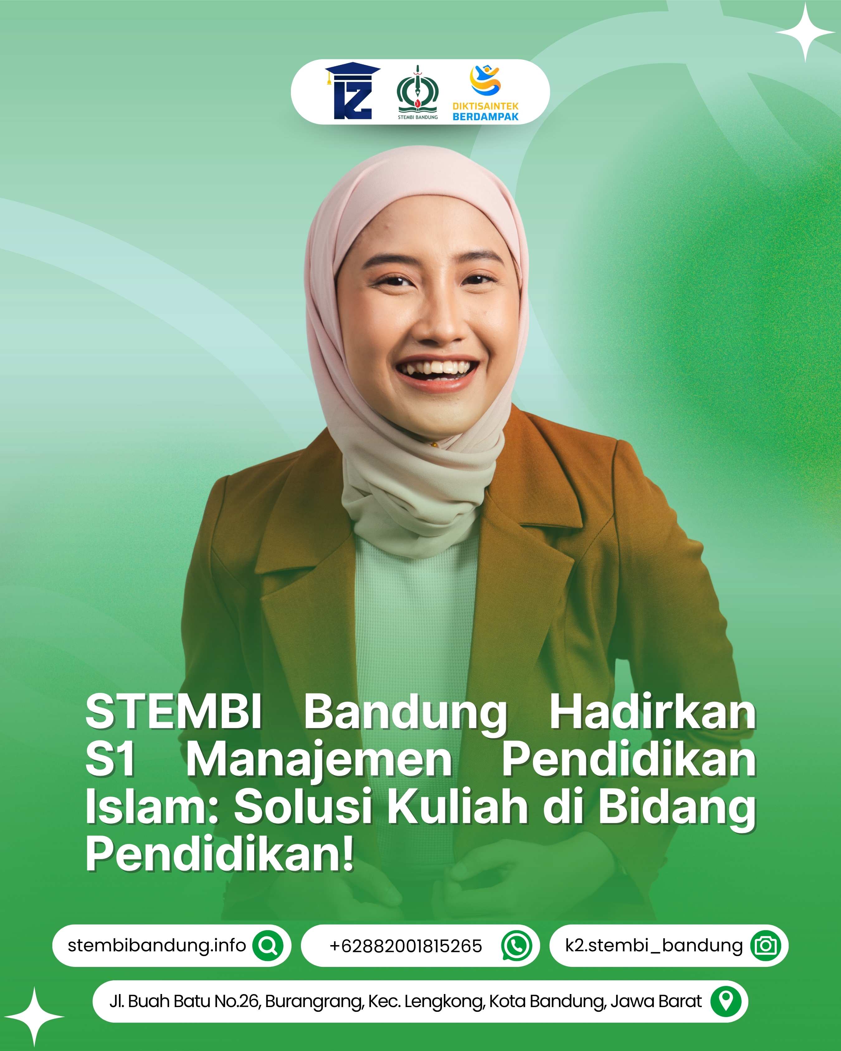 STEMBI Bandung Resmi Hadirkan S1 Manajemen Pendidikan Islam Solusi Kuliah di Bidang Pendidikan