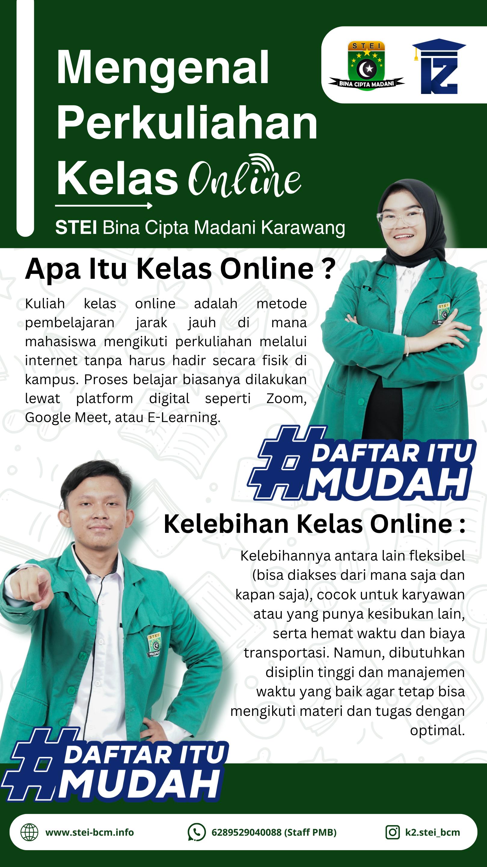 Kuliah Kelas Fleksibel di Kampus STEI BCM Karawang 