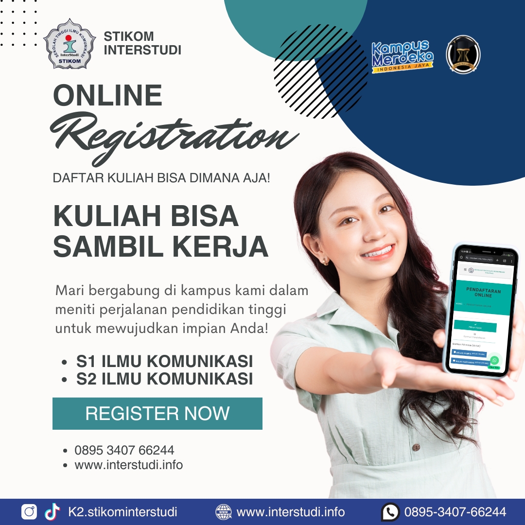 Daftar Kuliah Kelas Karyawan Melalui Online di STIKOM InterStudi