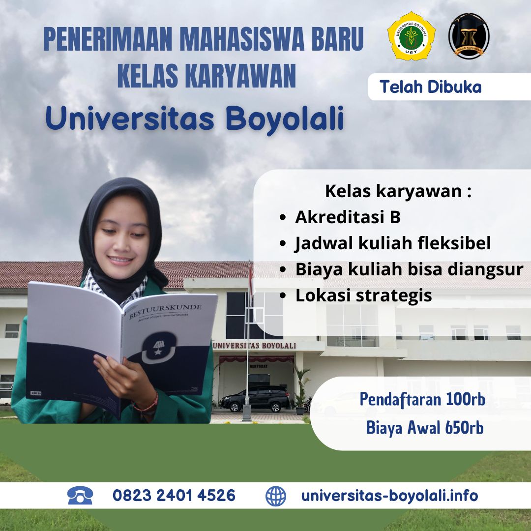 Rekomendasi Kampus Kuliah Karyawan Di Kota Boyolali