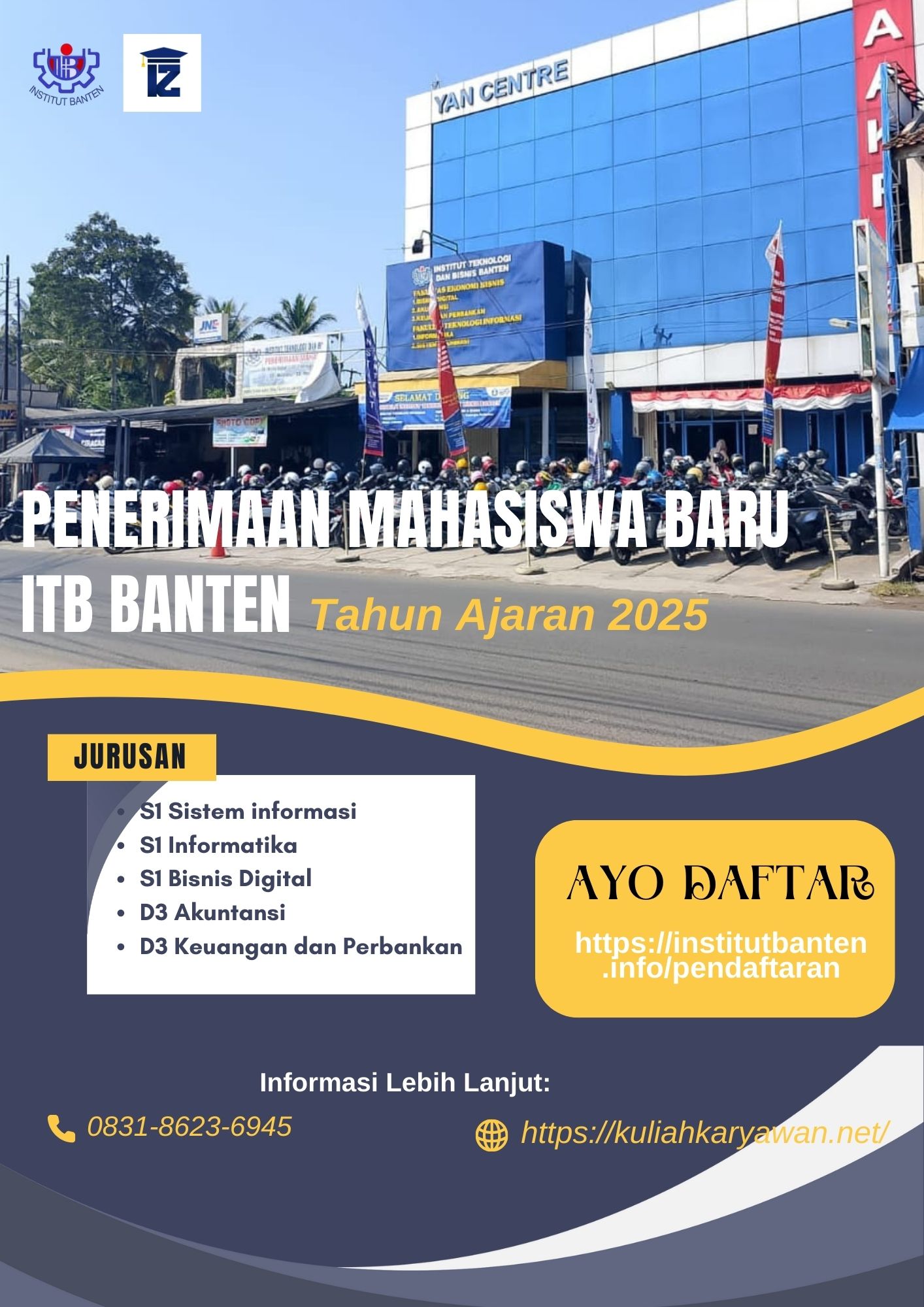 Kuliah Nyaman, Harga Aman, di ITB Banten