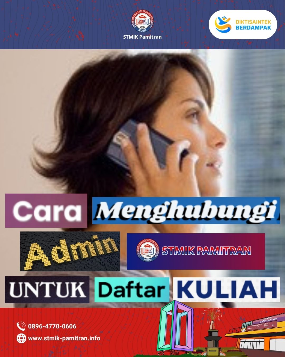 Cara Menghubungi Admin STMIK Pamitran untuk Daftar Kuliah