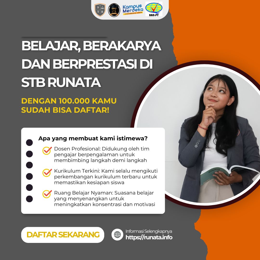 Belajar Berkarya Berprestasi di STB Runata