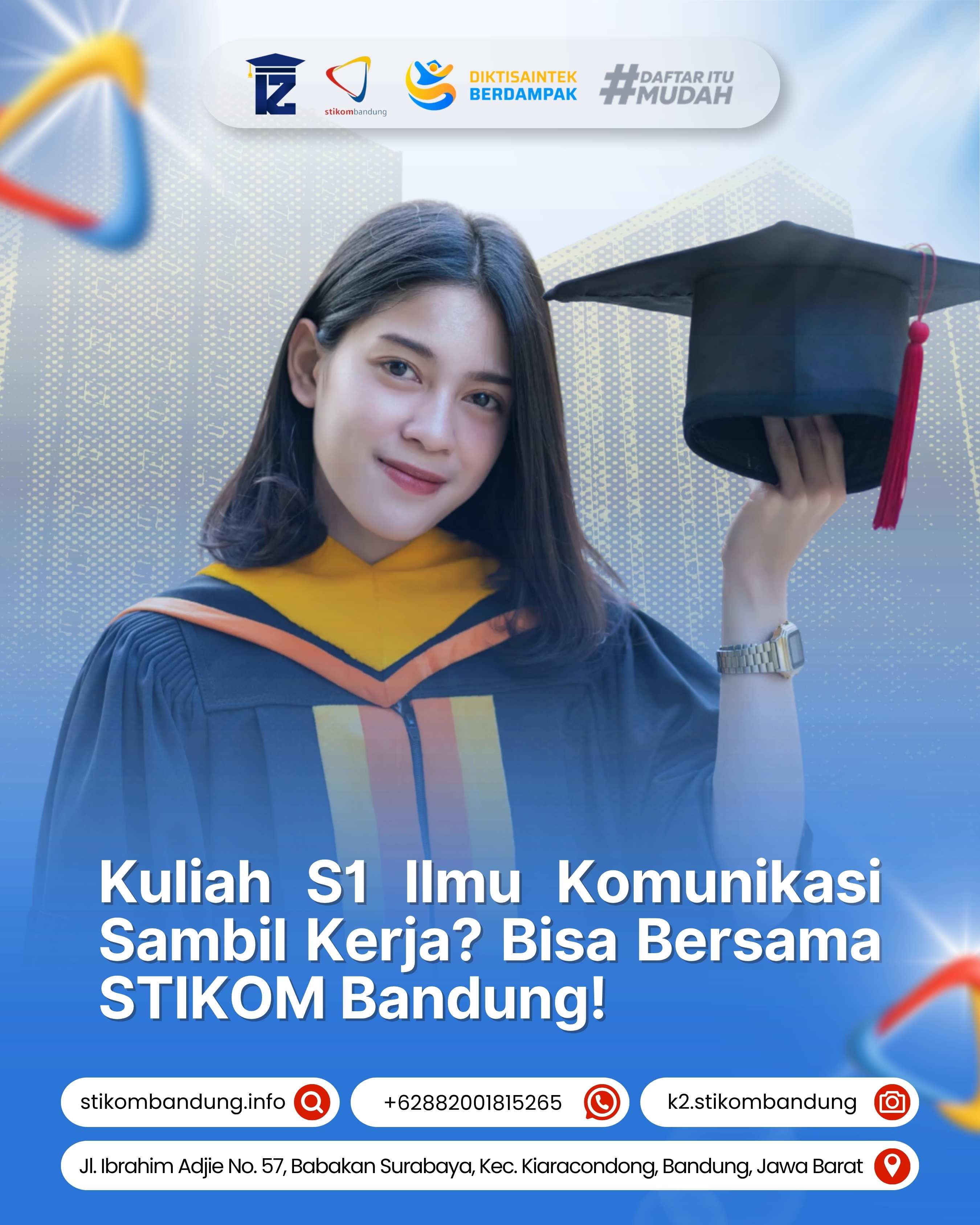 Kuliah Ilmu Komunikasi Sambil Kerja Bisa Bersama STIKOM Bandung