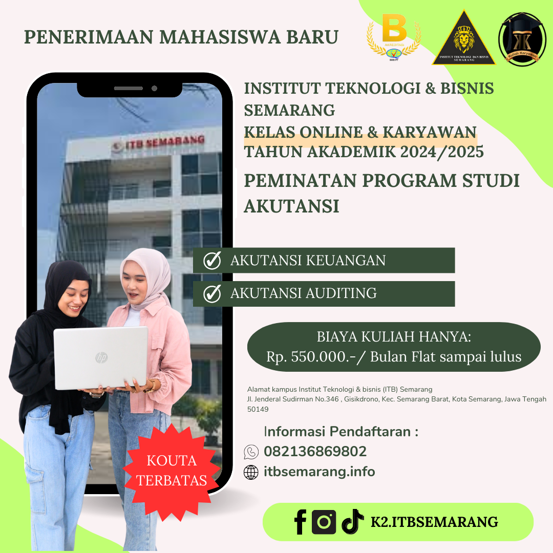 Mata Kuliah di Institut Teknologi dan Bisnis Semarang