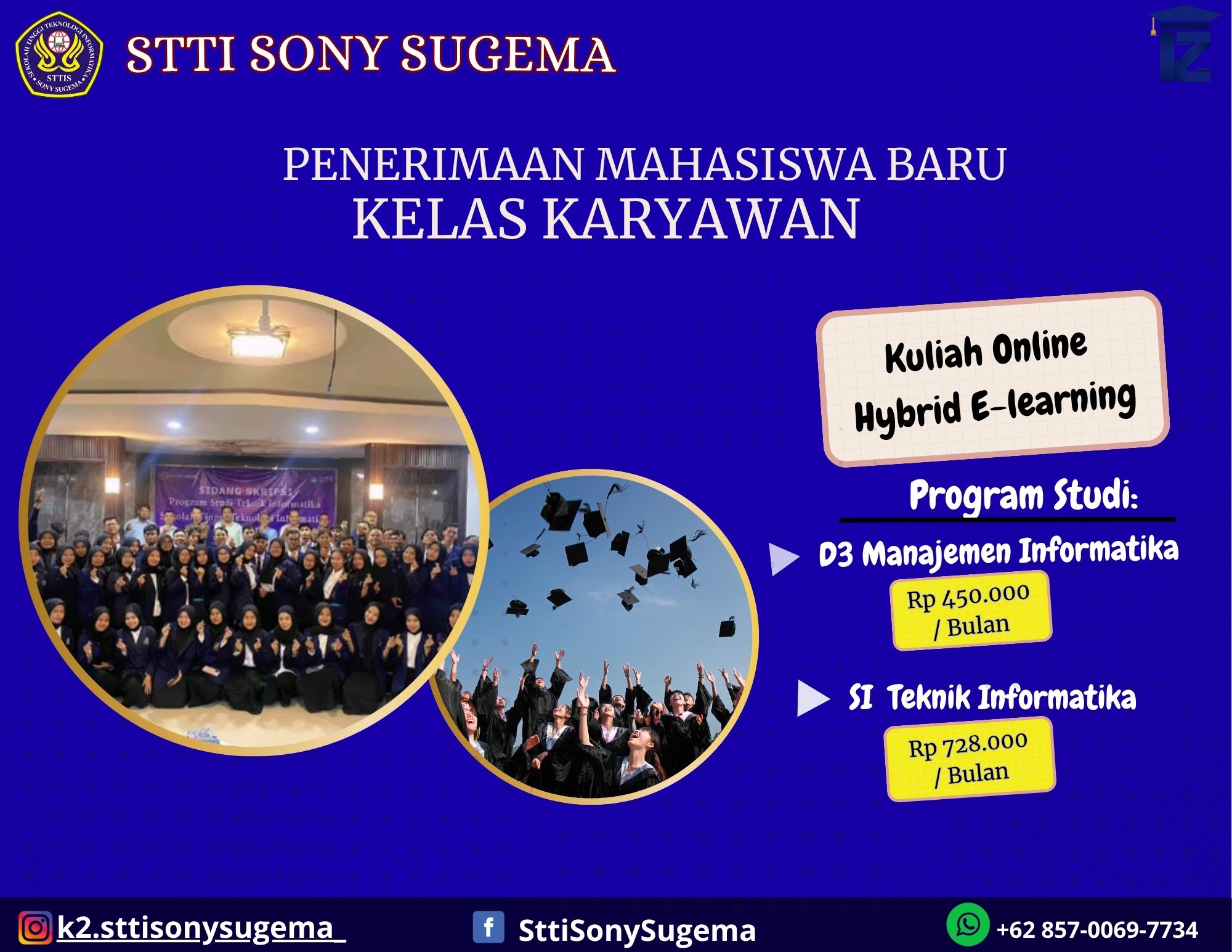 Daftar Kuliah Online STTI Sony Sugema 