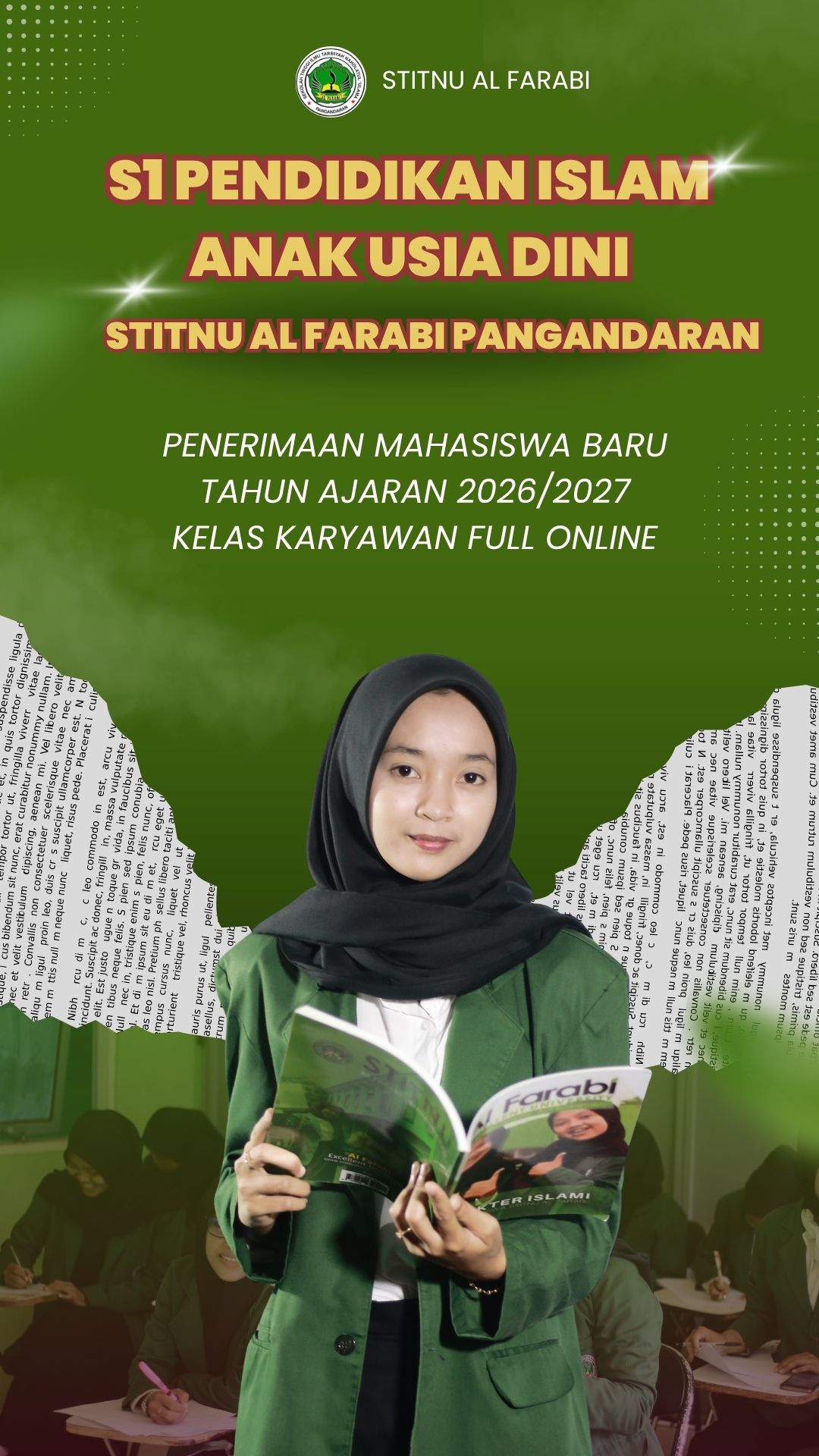 Mata Kuliah Jurusan S1 Pendidikan Islam Anak Usia Dini STITNU Al Farabi Pangandaran