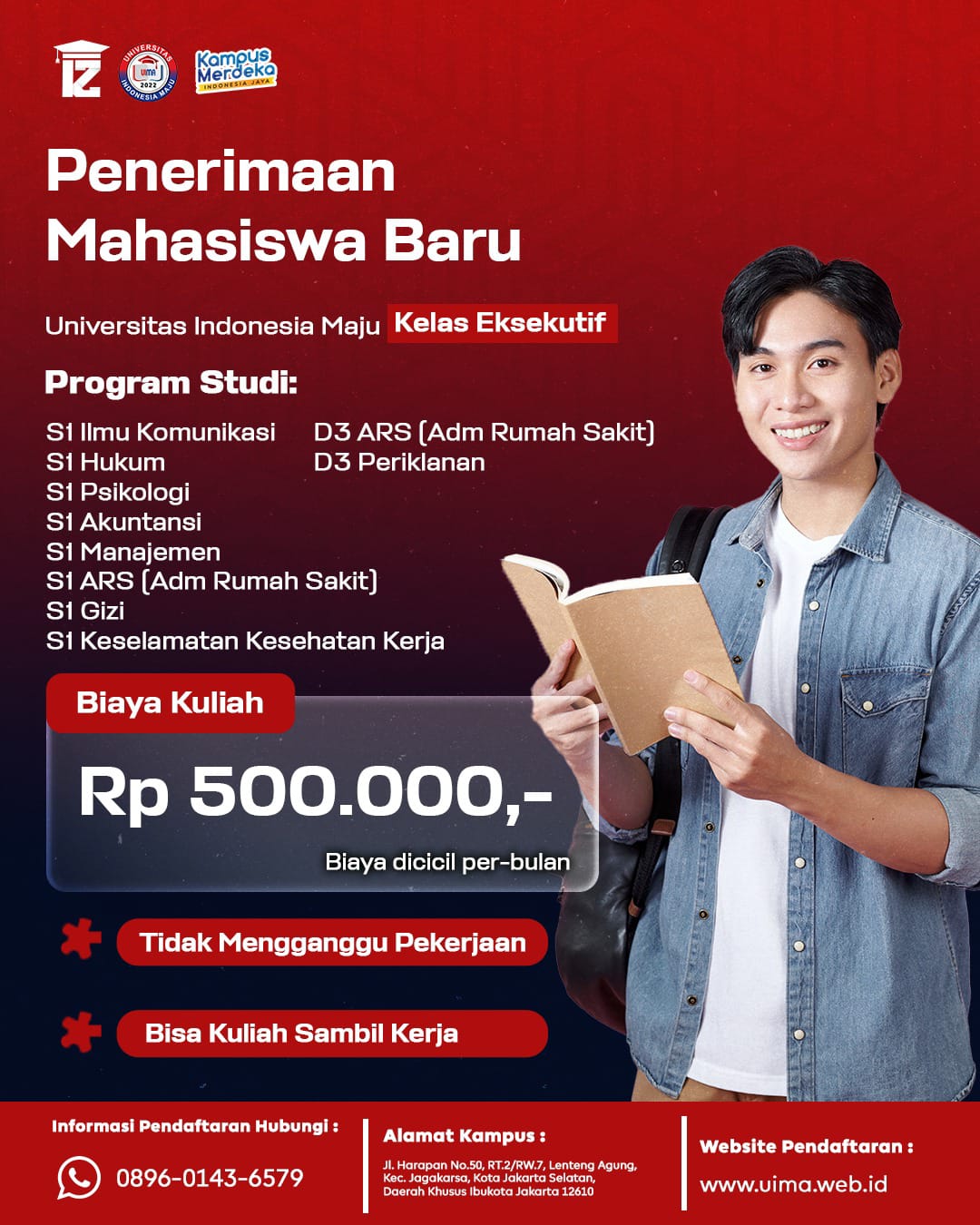 Pendaftaran Kuliah Di UIMA
