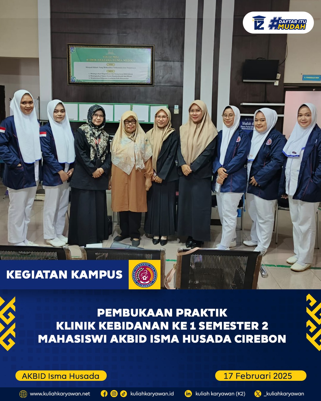 Praktik Klinik Kebidanan Akademi Kebidanan Isma Husada Cirebon