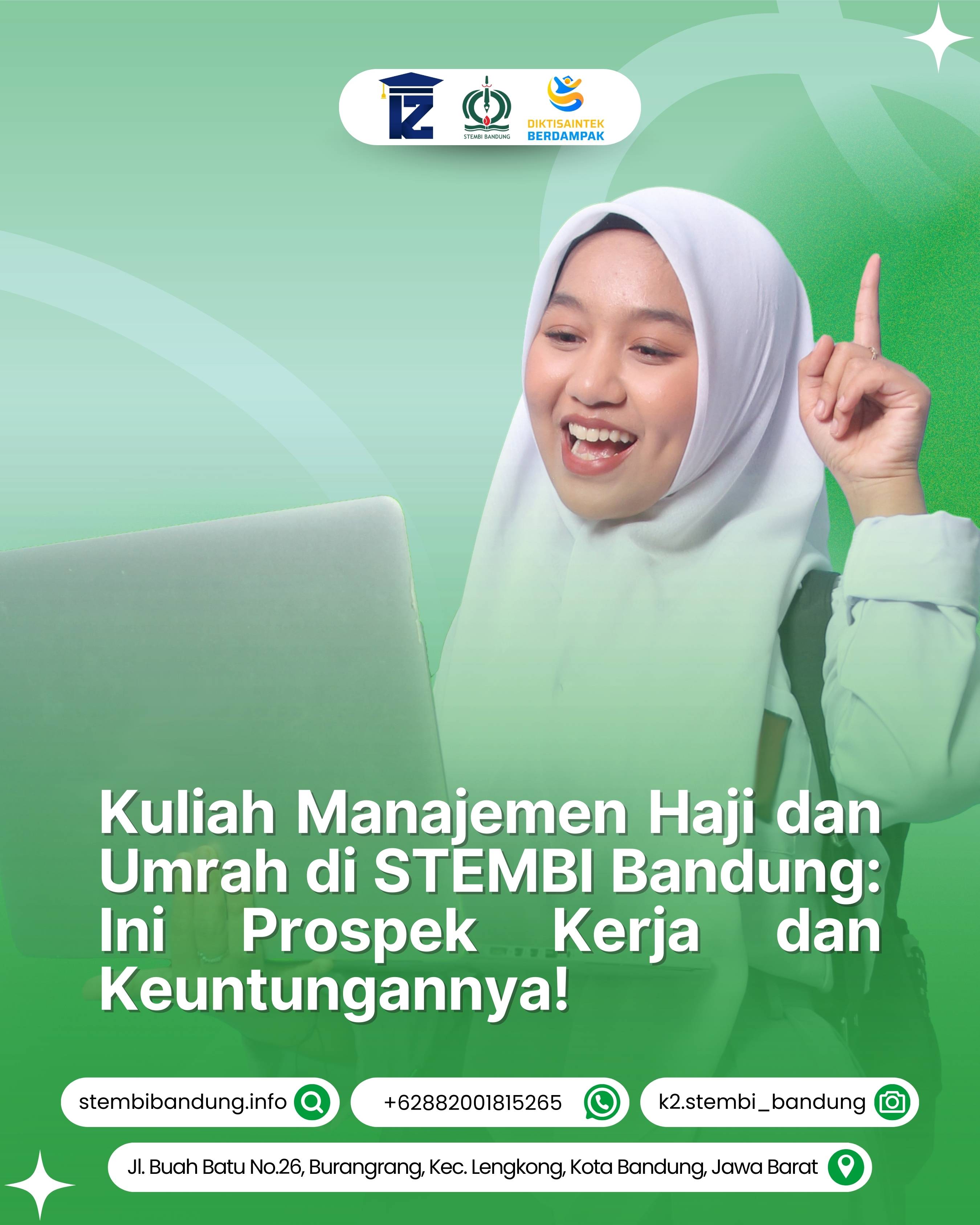 Kuliah Manajemen Haji dan Umrah di STEMBI Bandung Ini Prospek Kerja dan Keuntungannya