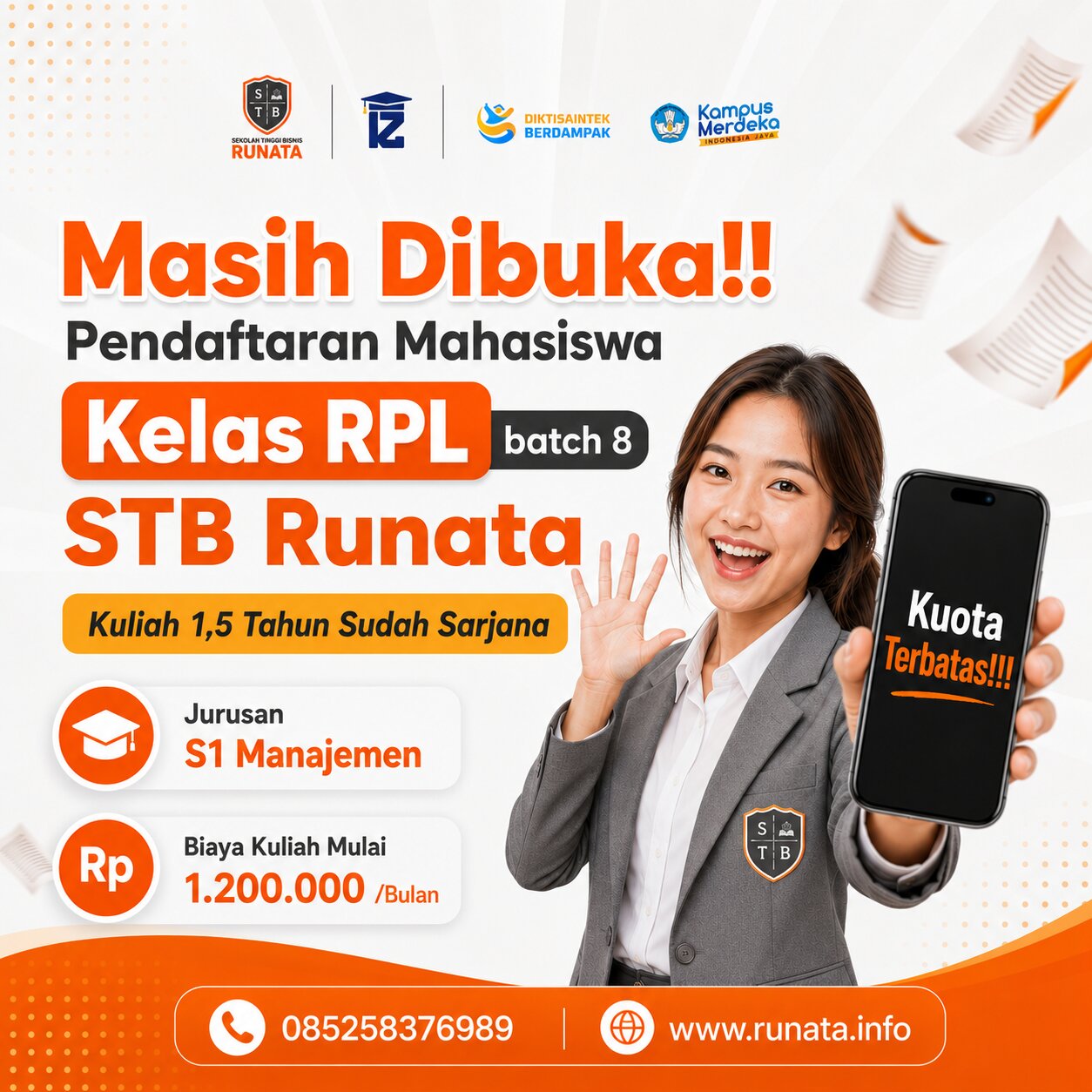 1,5 Tahun Bisa Sarjana Pakai Pengalaman Kerja 