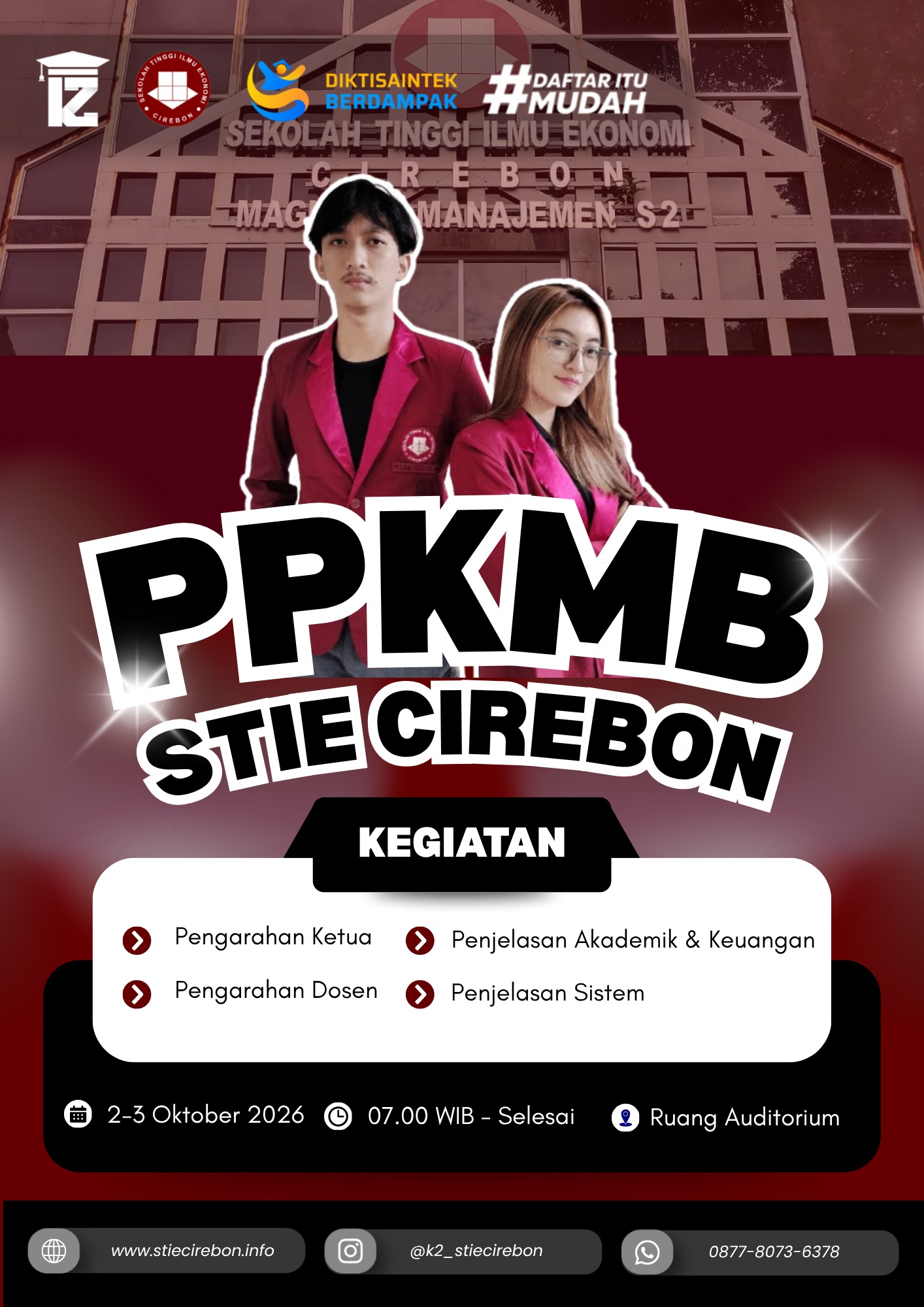 Tanggal PKKMB STIE Cirebon 2026
