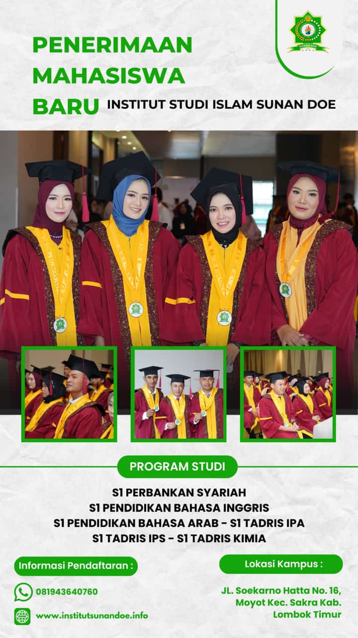 Penerimaan Mahasiswa Baru Kelas Karyawan di K2 ISI Sunan Doe