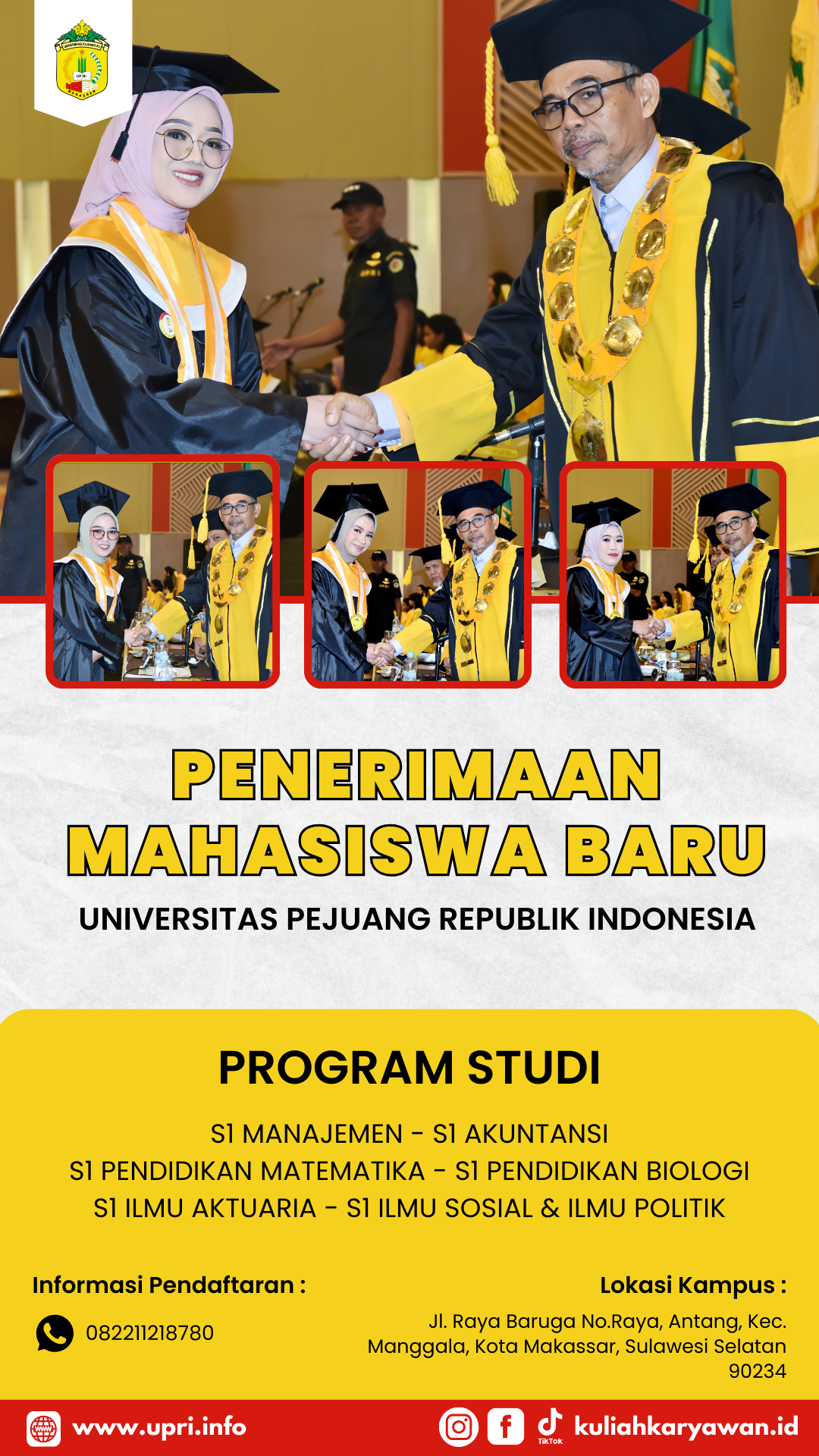 Kuliah Kelas Karyawan Kampus UPRI Makassar