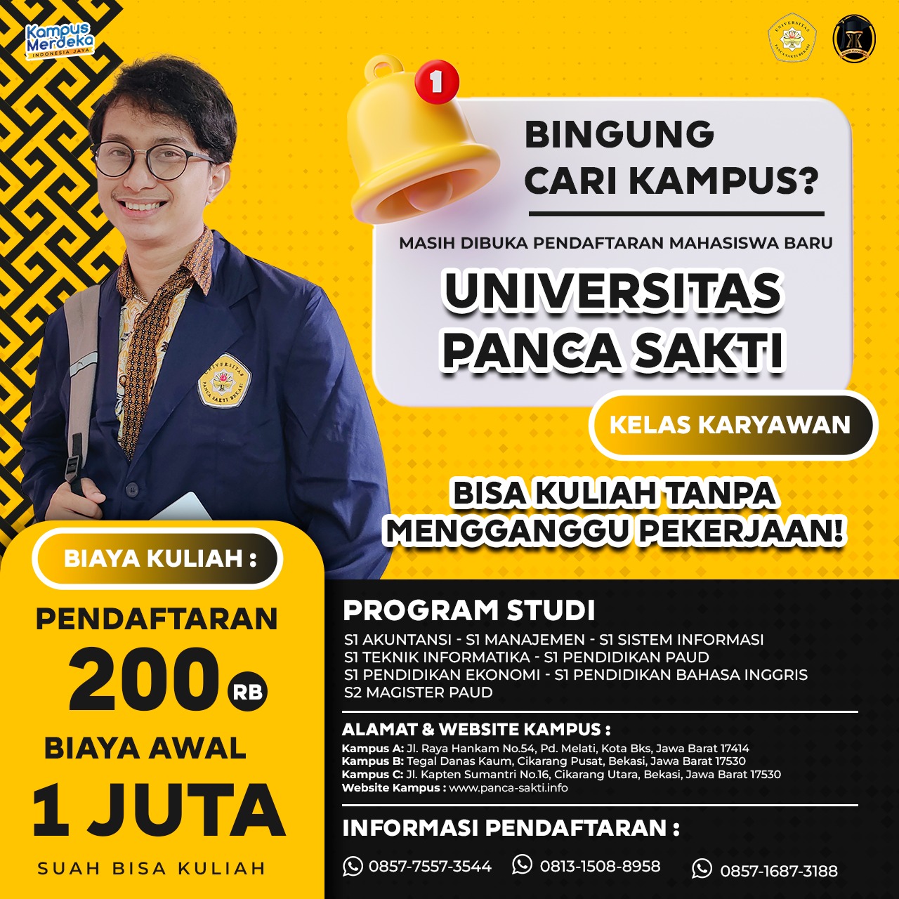 Pelajari Ekonomi dan Bisnis di Universitas Panca Sakti
