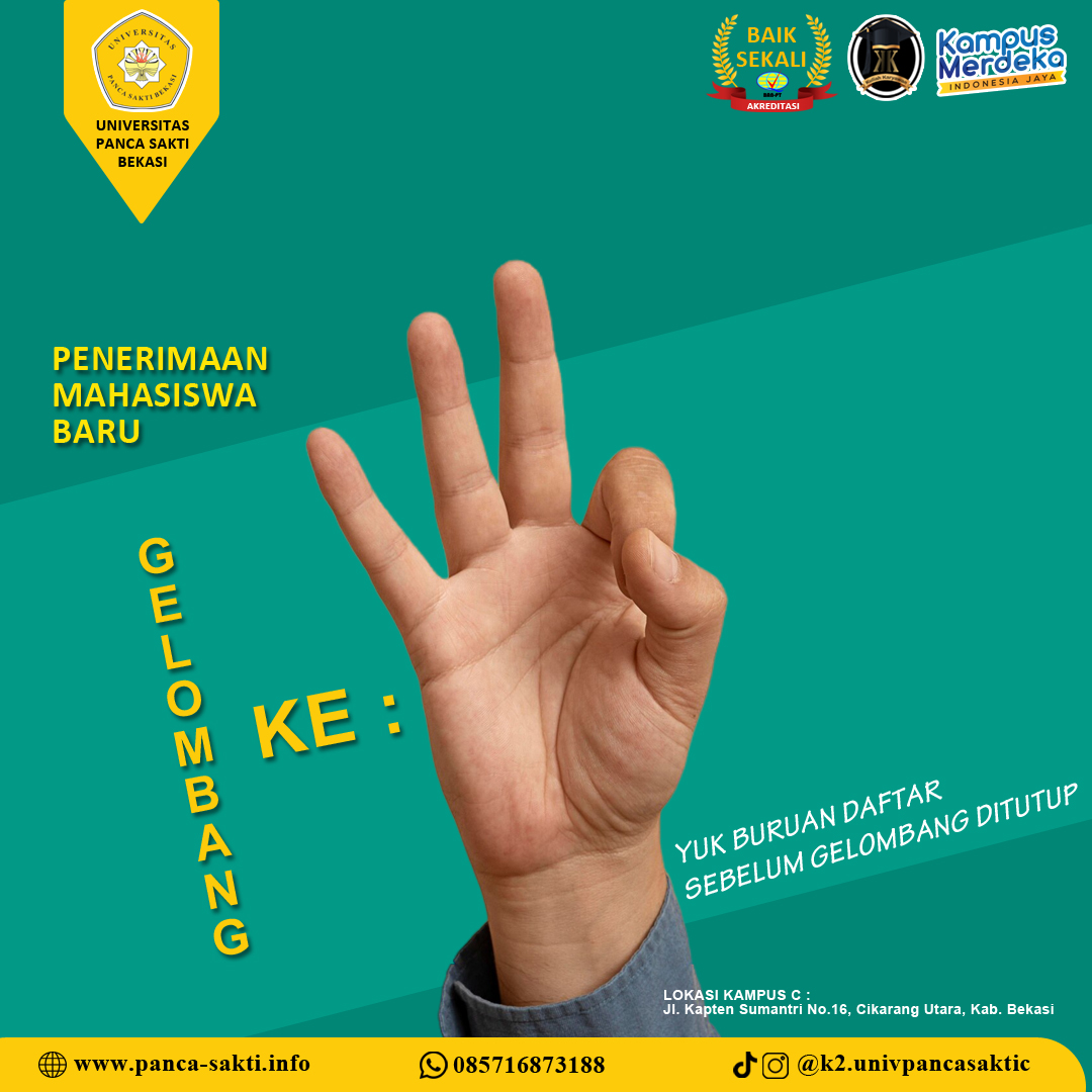 Kampus C Universitas Panca Sakti di Cikarang Kota