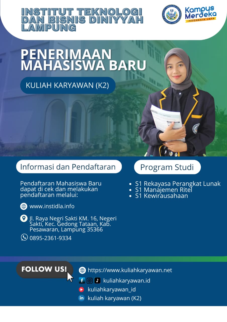Raih Gelar Sarjana Tanpa Mengganggu Pekerjaan Bersama INSTIDLA Lampung