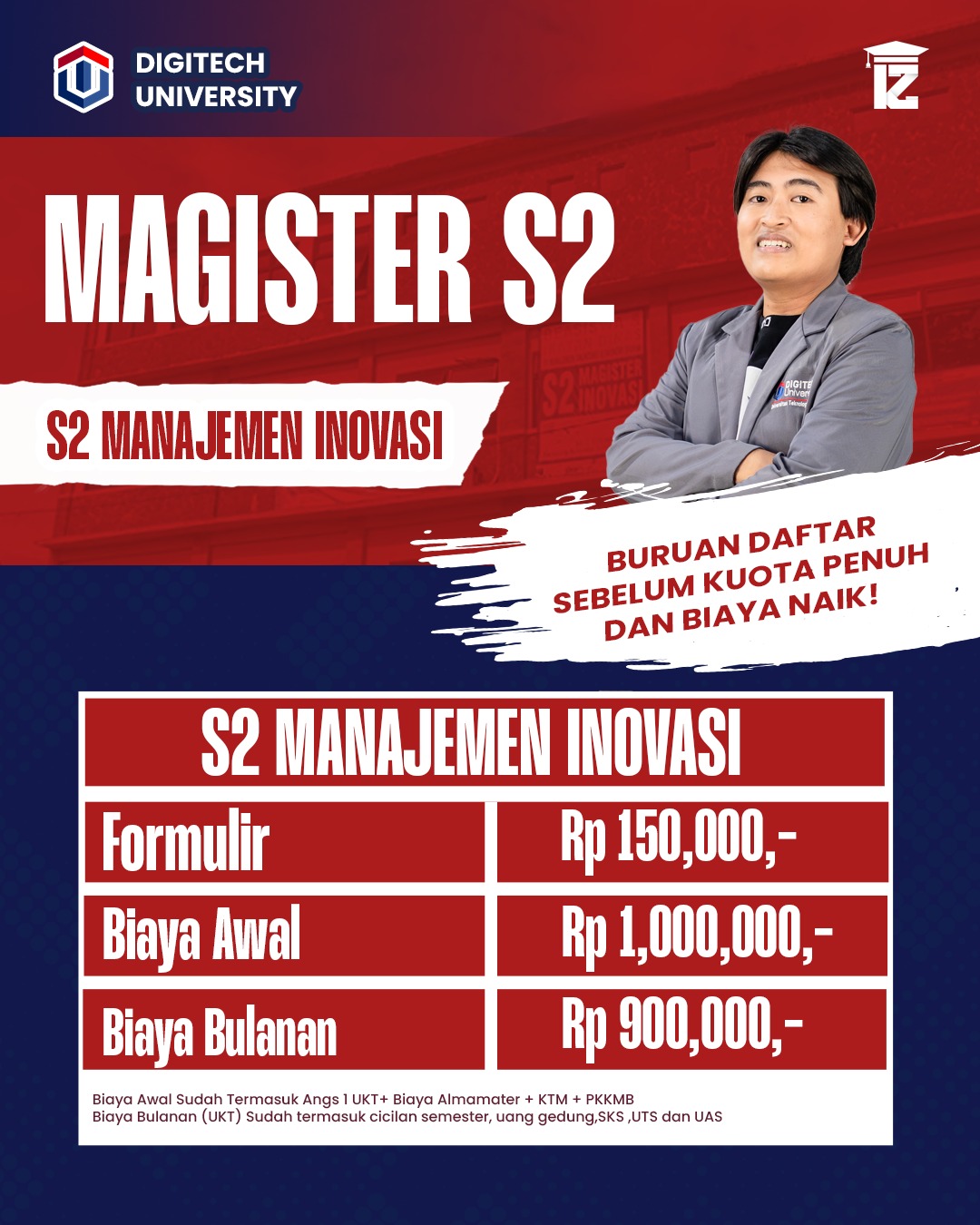 Kuliah S2 Murah di Di Digitech University Bandung