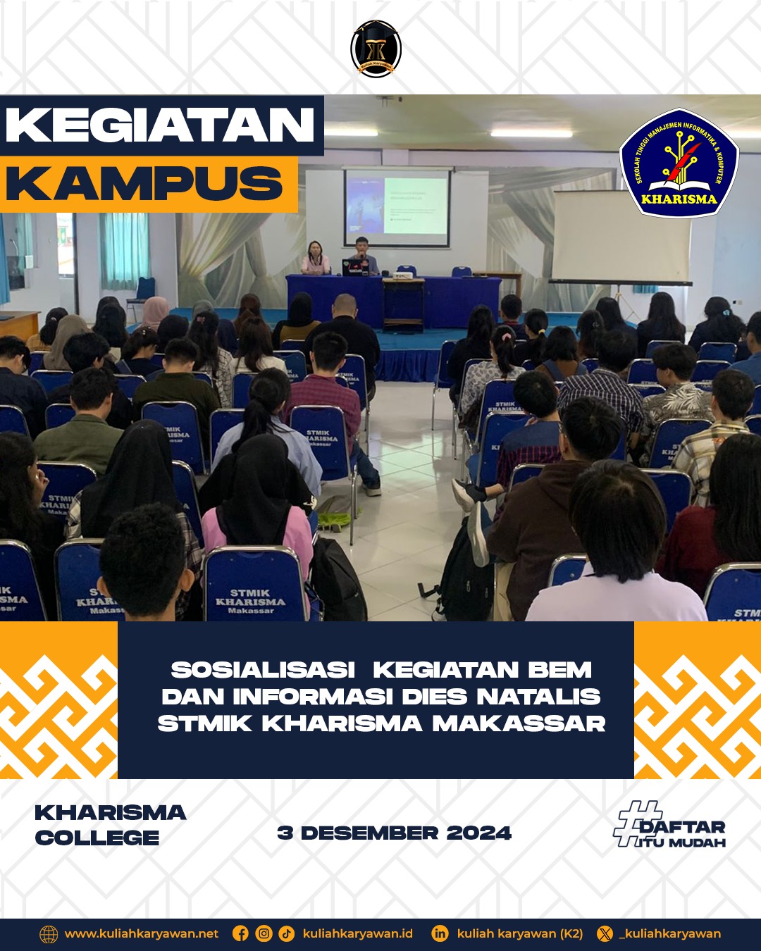 Mengapa STMIK Kharisma Makassar Adalah Pilihan Tepat untuk Masa Depan Digital Anda?