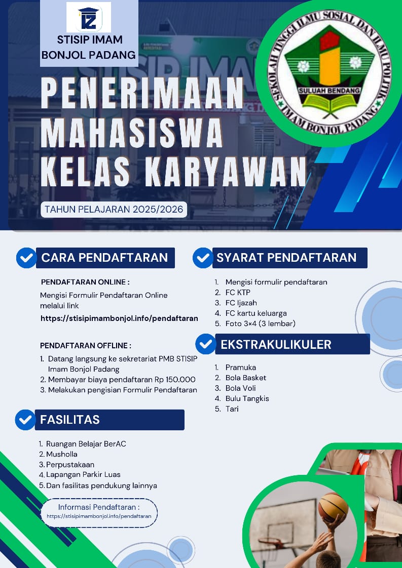 Kuliah Berkualitas Di Kota Padang Hanya Di STISIP Imam Bonjol Padang