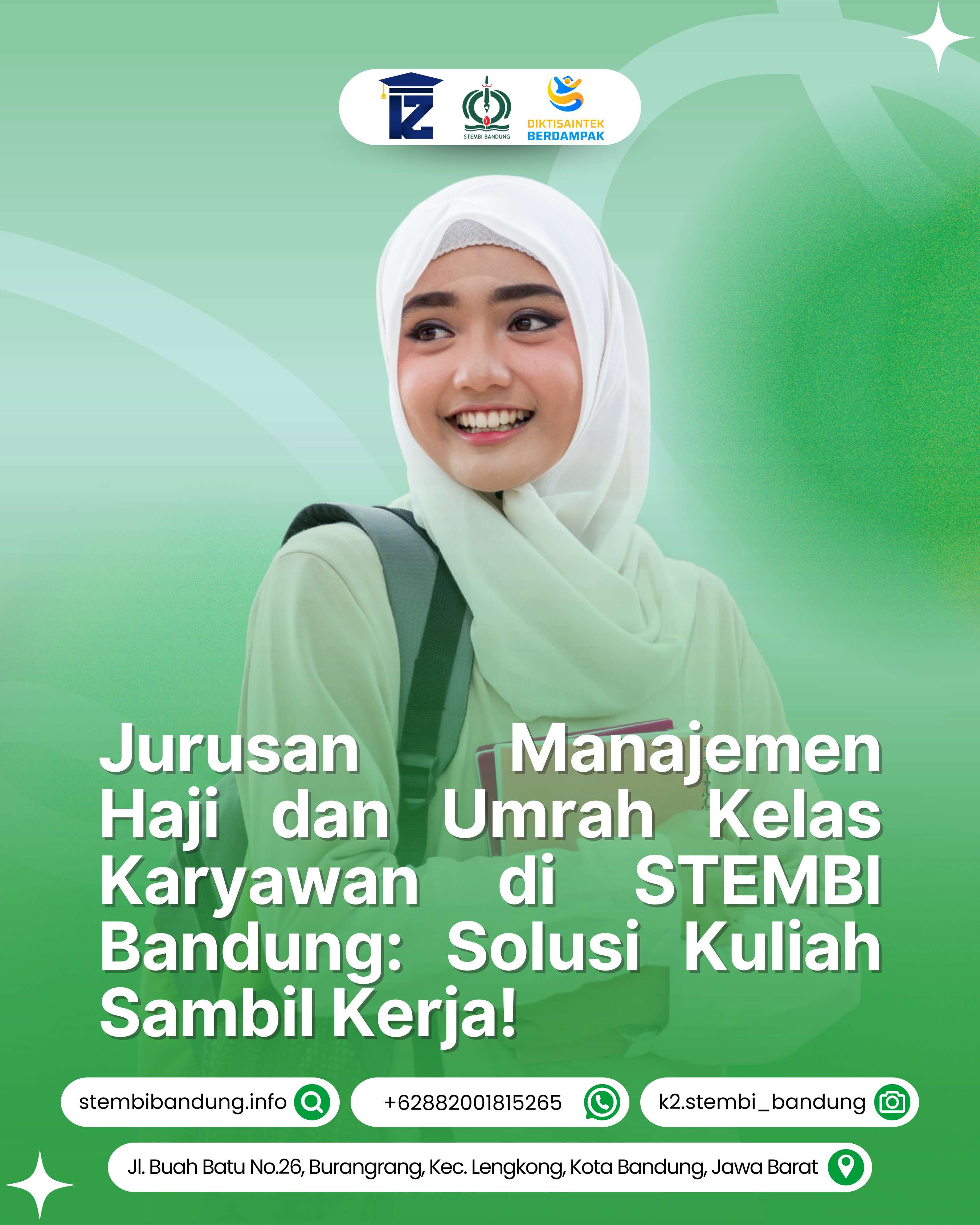 Jurusan Manajemen Haji dan Umrah Kelas Karyawan di STEMBI Bandung Solusi Kuliah Sambil Kerja