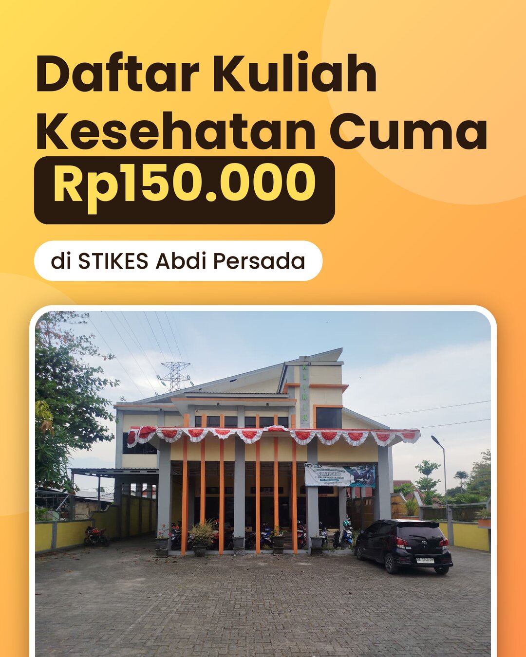 Daftar Kuliah Kesehatan Hanya Rp150.000 di Banjarmasin