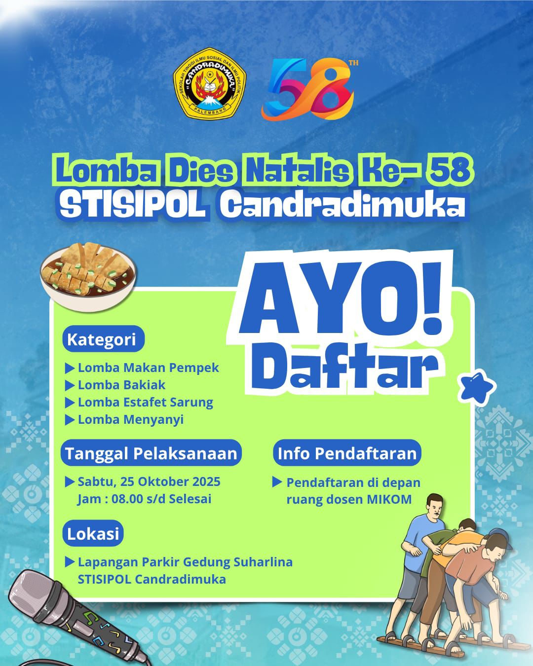Event Kampus STISIPOL Candradimuka Palembang