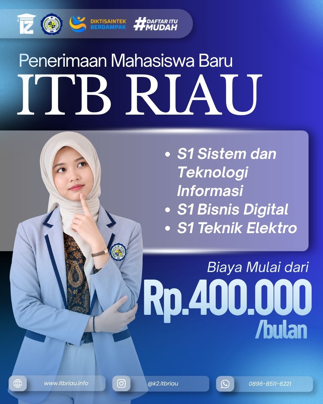perguruan tinggi Institut Teknologi Bisnis Riau