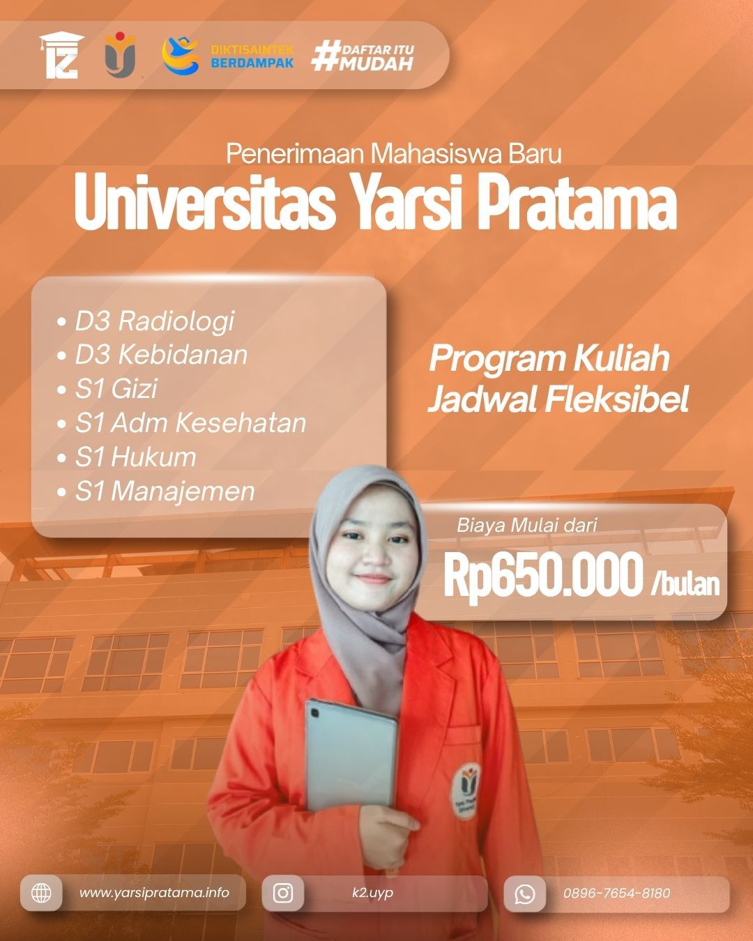 Kuliah Kelas Karyawan Di Universitas Yarsi Pratama Tangerang