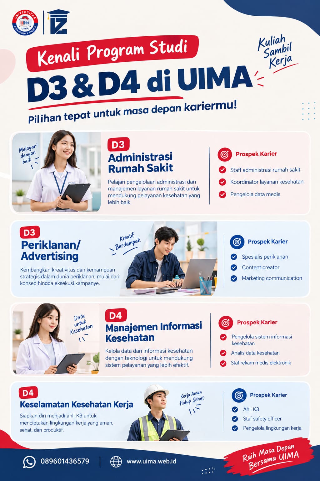 Perbedaan D3 Dan D4 Pilihan Program Kelas Karyawan Di UIMA