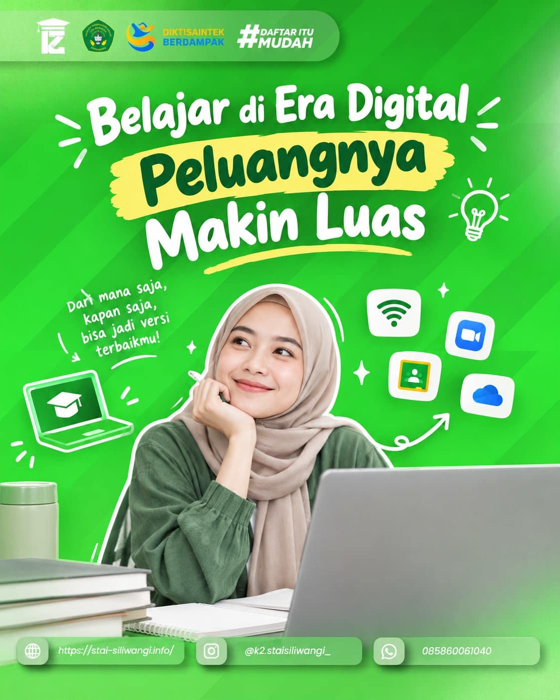 Belajar di Era Digital Peluangnya Makin Luas