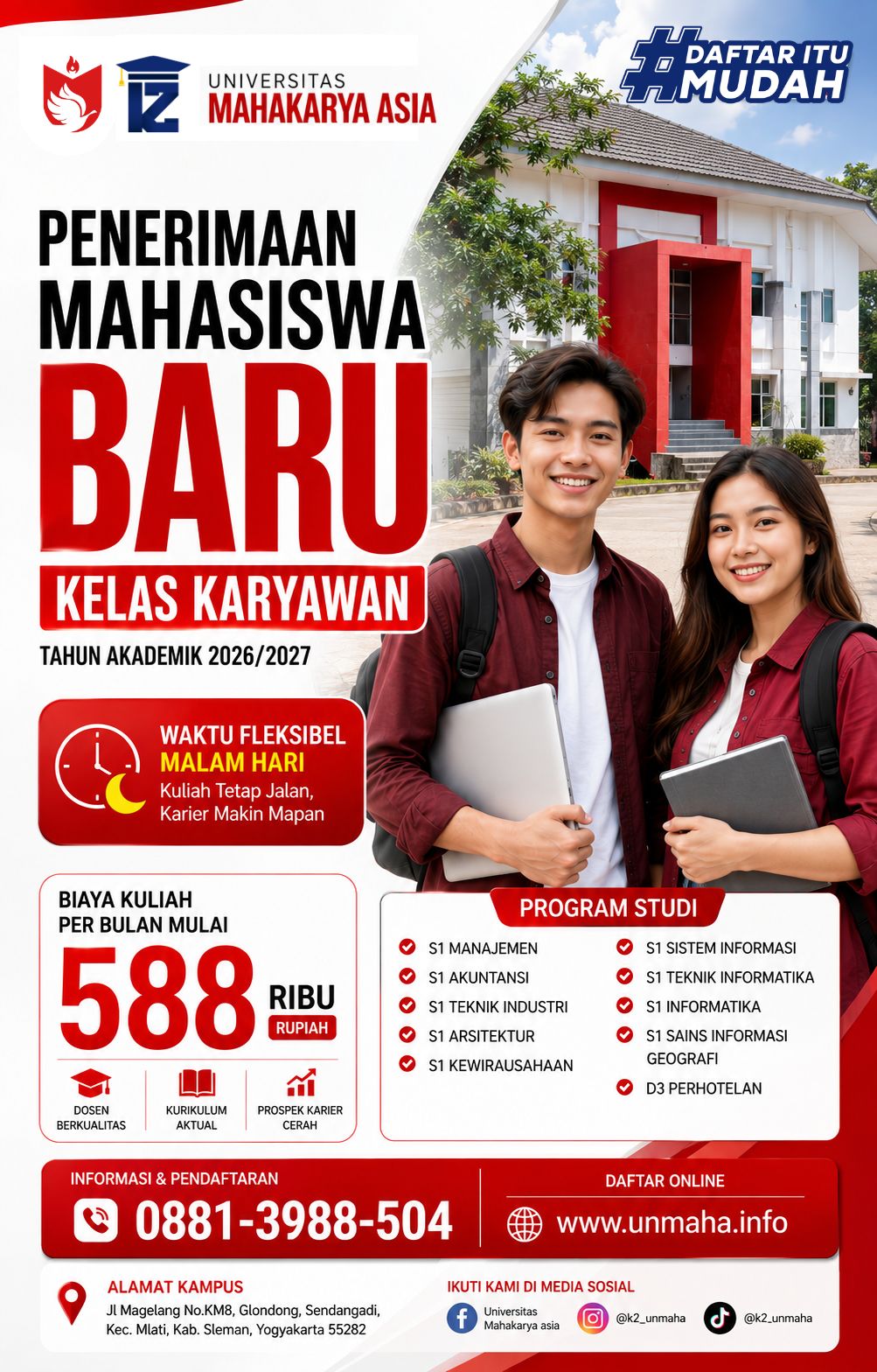 Kuliah Karyawan K2 di Universitas Mahakarya Asia untuk Pengembangan Karier Profesional