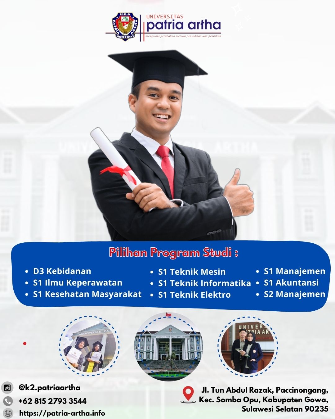Kuliah karyawan di kabupaten Gowa
