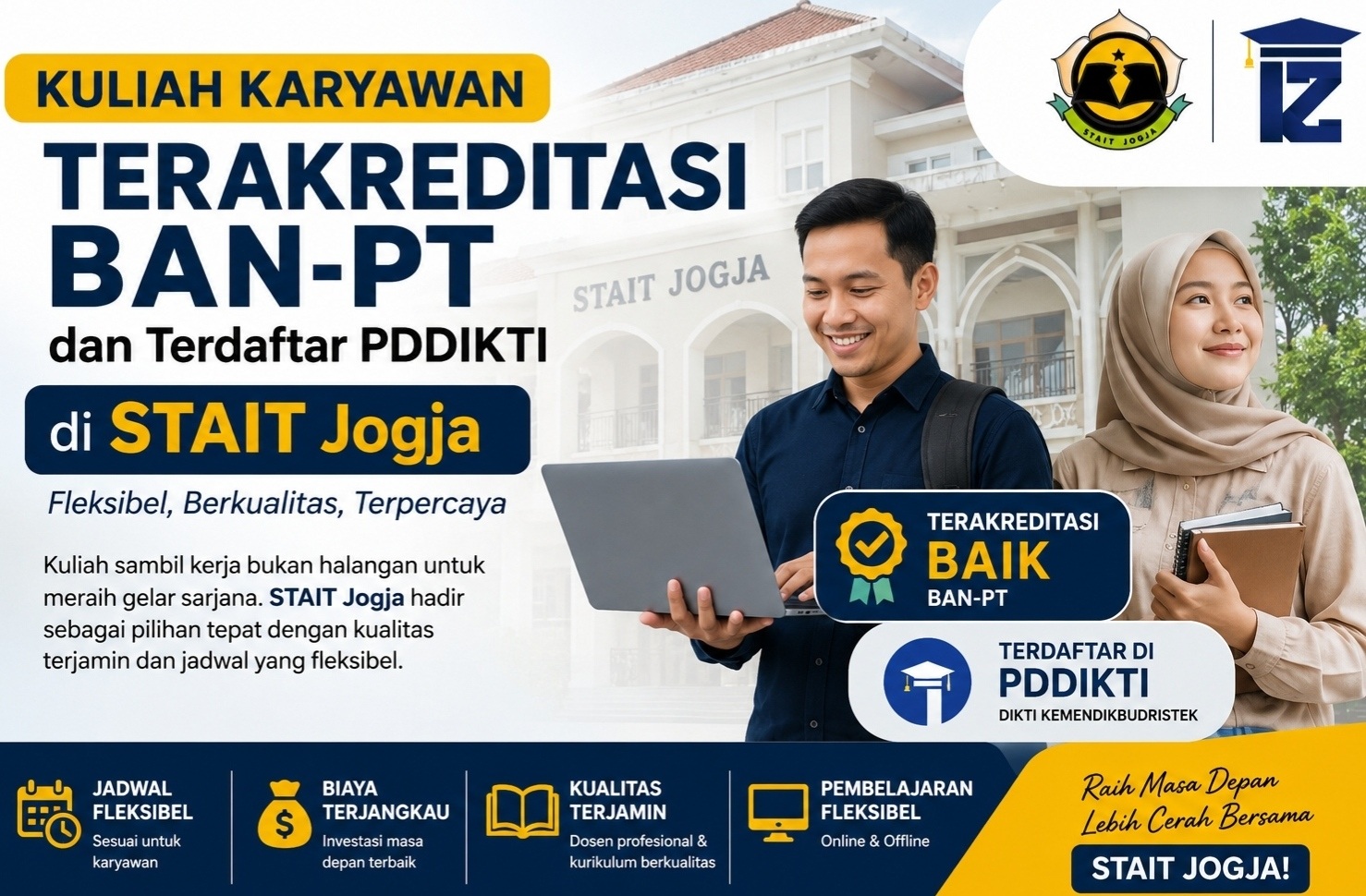 Kuliah Karyawan STAIT Yogyakarta Terakreditasi dan Terdaftar PDDIKTI