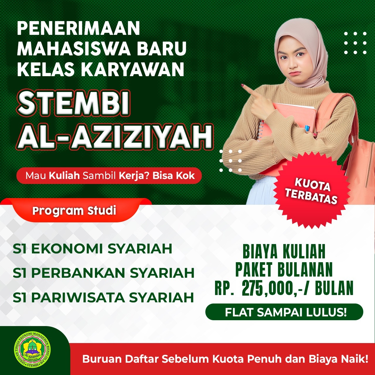Kampus Murah & Fleksibel di Pemalang Jawa Tengah