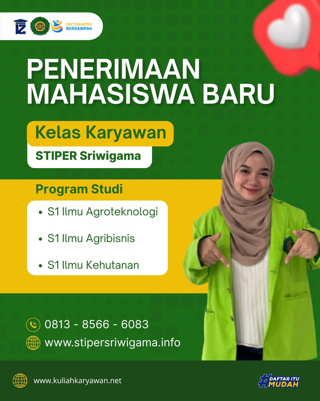 STIPER Sriwigama Pengusung Urban Farming Pertama dan Satu-satunya di Palembang