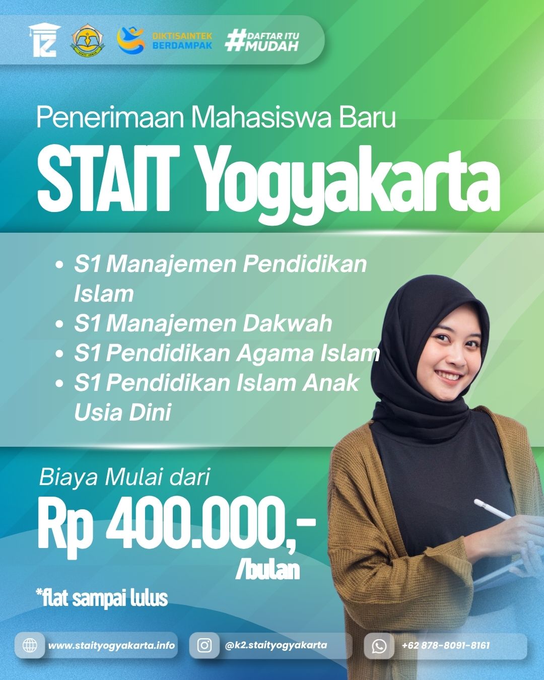 Minat Kuliah Kendala Biaya dan Waktu