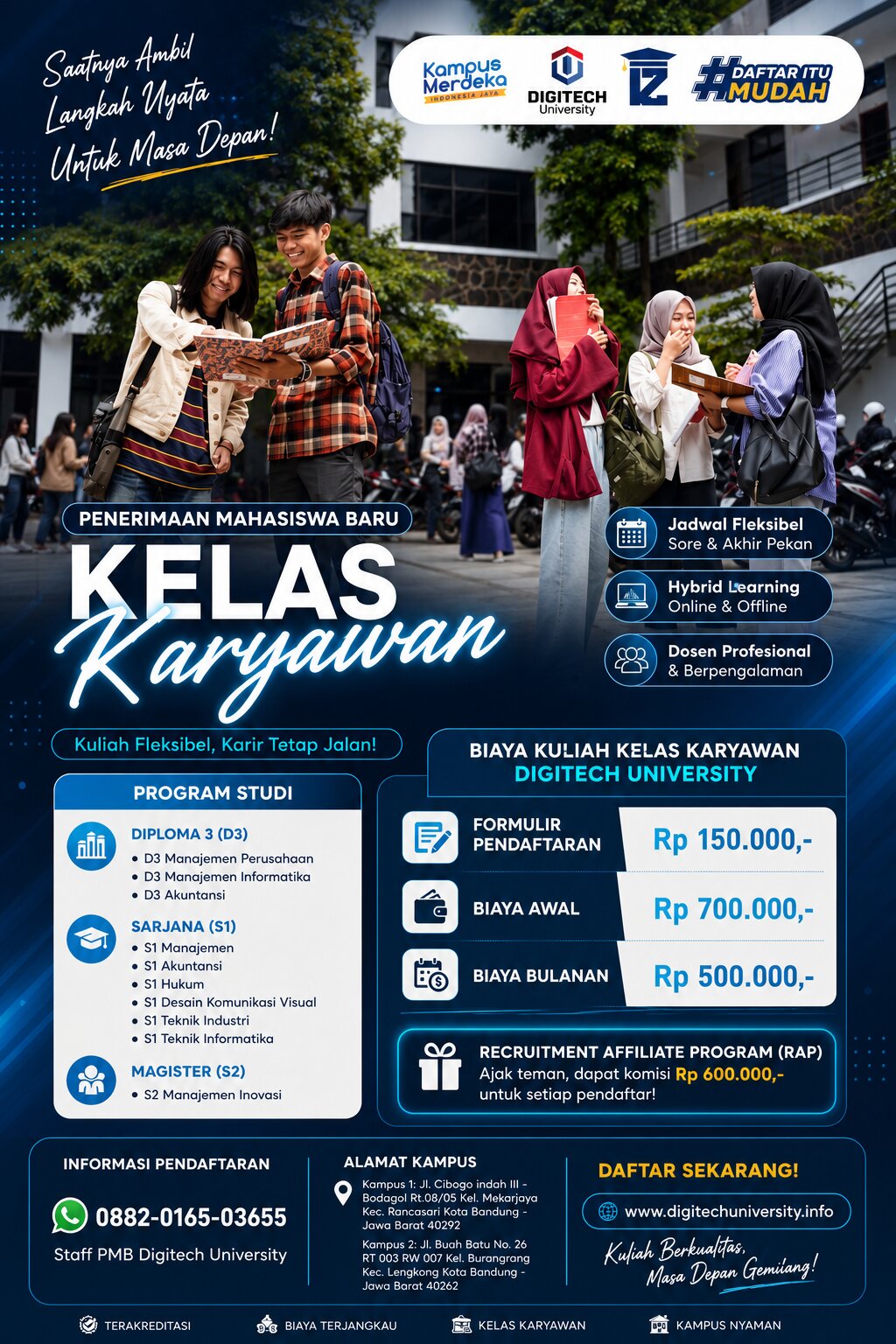 Kuliah Kelas Karyawan Digitech University