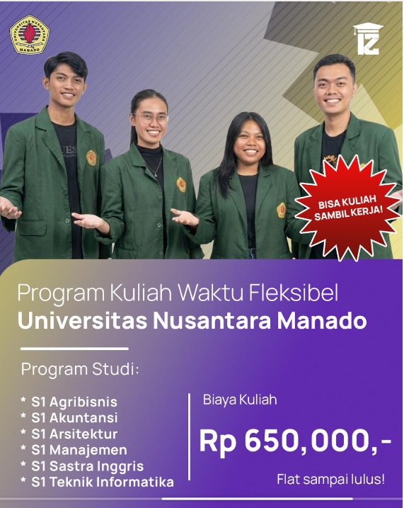 Kelas Karyawan Universitas Nusantara Manado